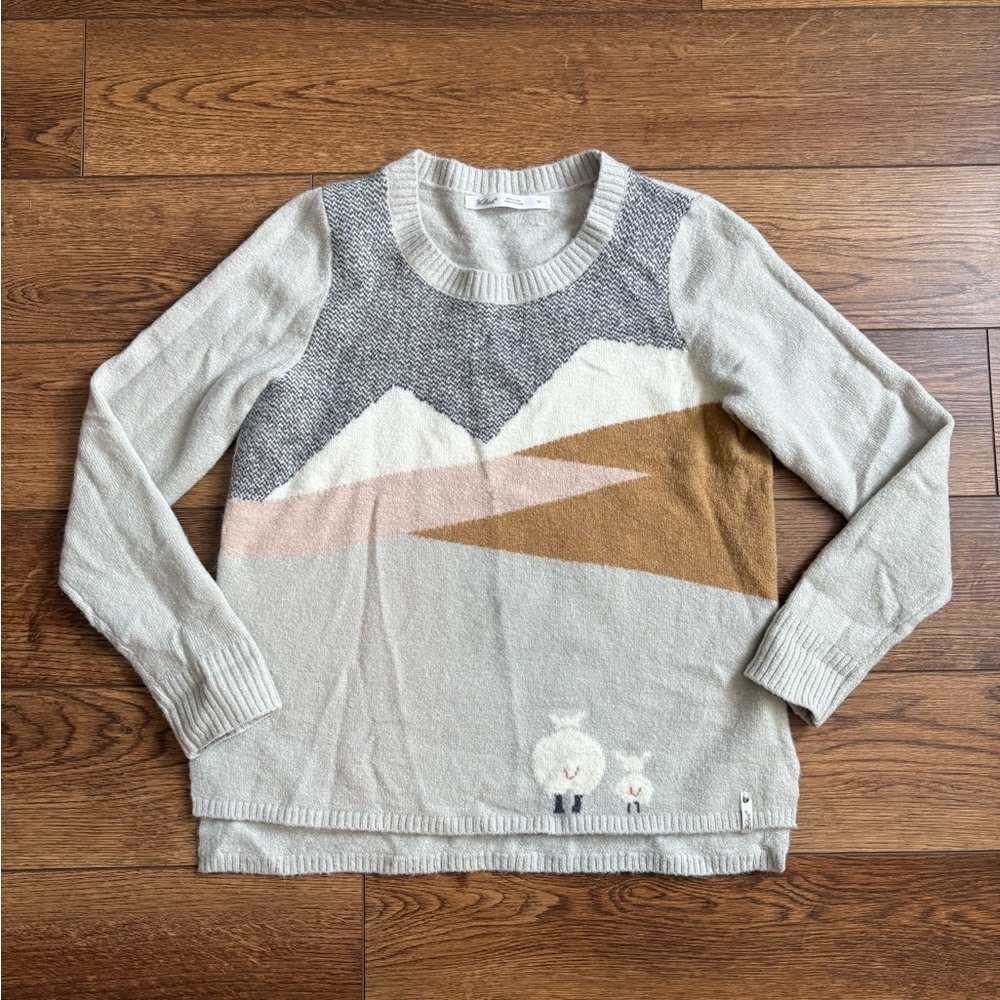 Woolrich Women’s Motif Lamb Sweater Size Small